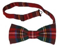 Tartan Bowties - Tied